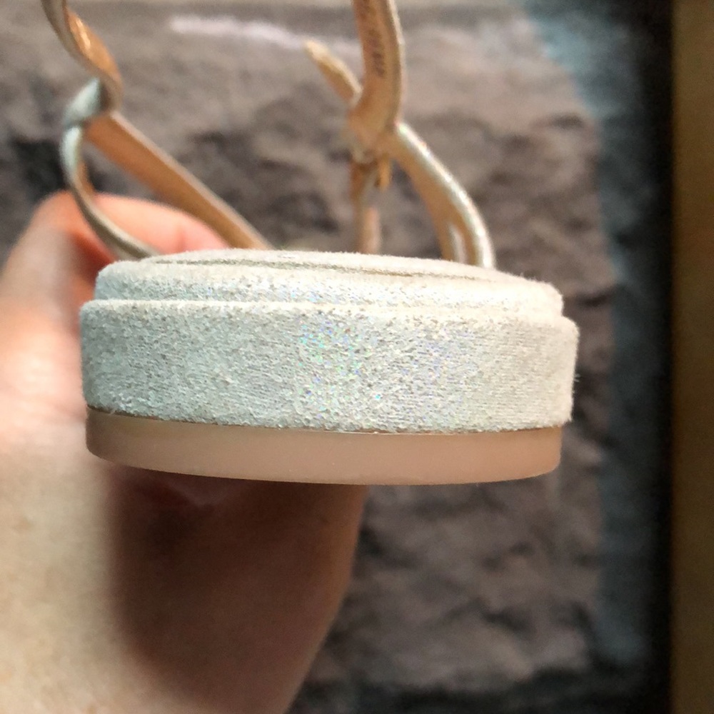 Stuart Weizmann Balls Of Fire Size 7.5 Shimmer - image 5